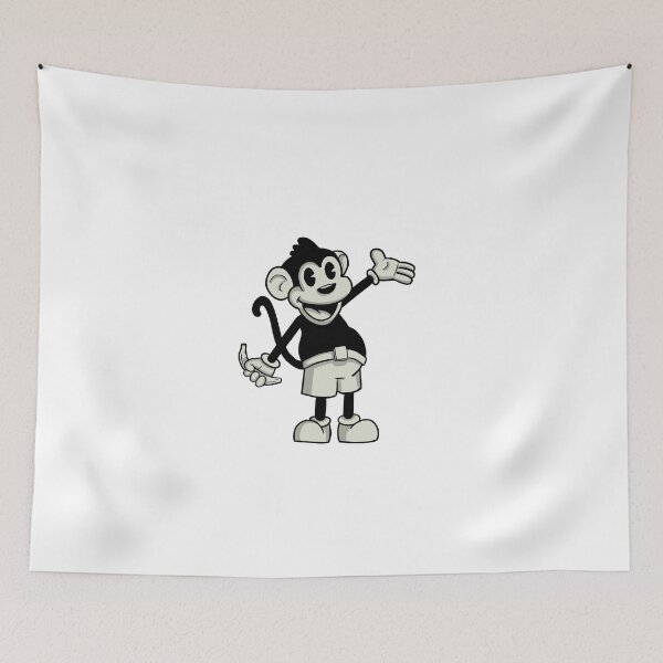 Item preview, 1930's retro vintage cartoon monkey designed and sold by manu-moon.