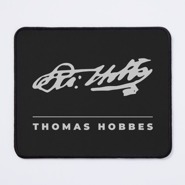 Item preview, Thomas Hobbes signature t-shirt designed and sold by CMYKStudio.
