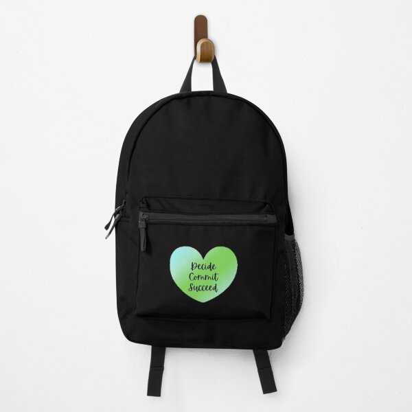 Item preview, Decide Commit Succeed The Best Teacher Green Heart Design designed and sold by BestTeacher.