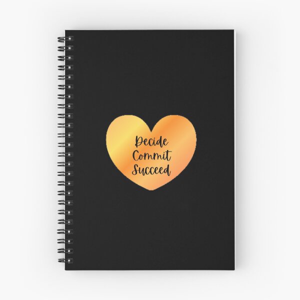 Item preview, Decide Commit Succeed The Best Teacher Orange Heart Design designed and sold by BestTeacher.