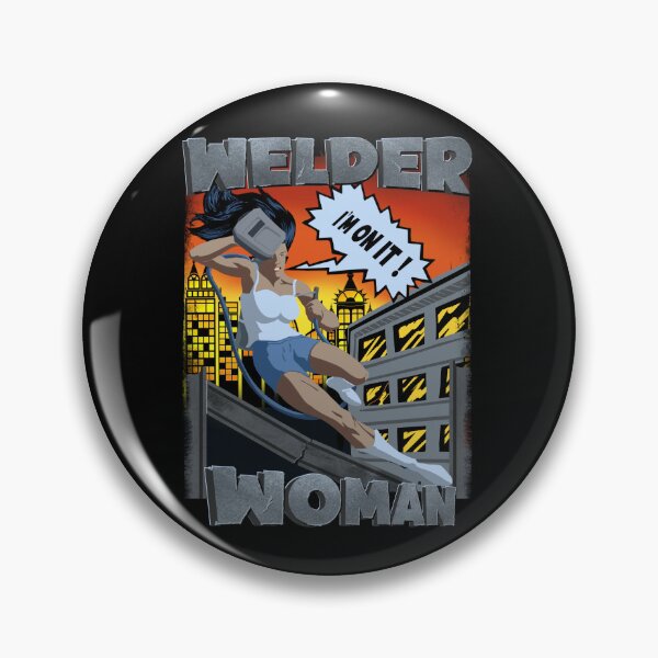 Item preview, Welder woman comic art designed and sold by TipTopTapo.