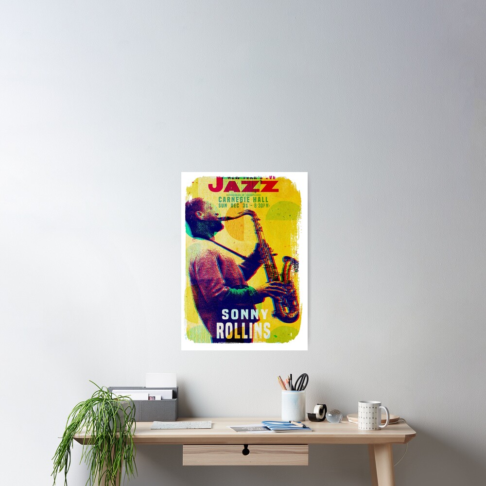 Sonny Rollins Jazz Graphic 