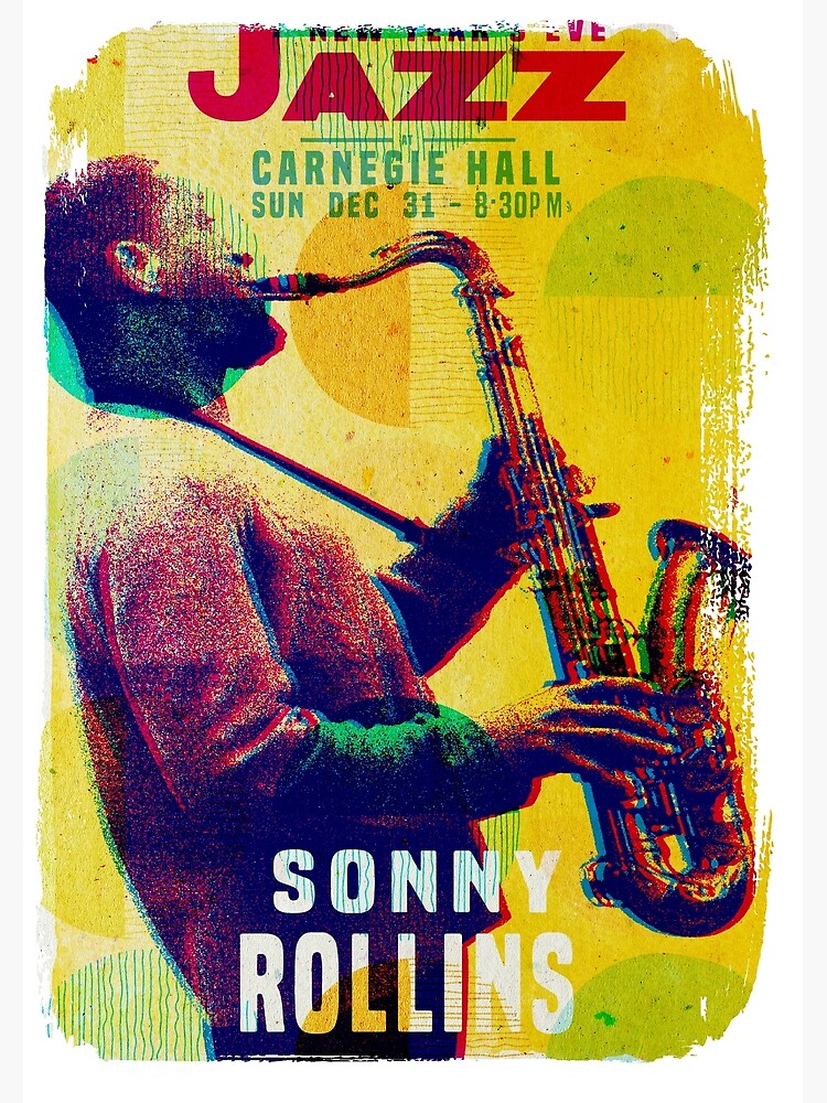 Sonny Rollins Jazz Graphic 