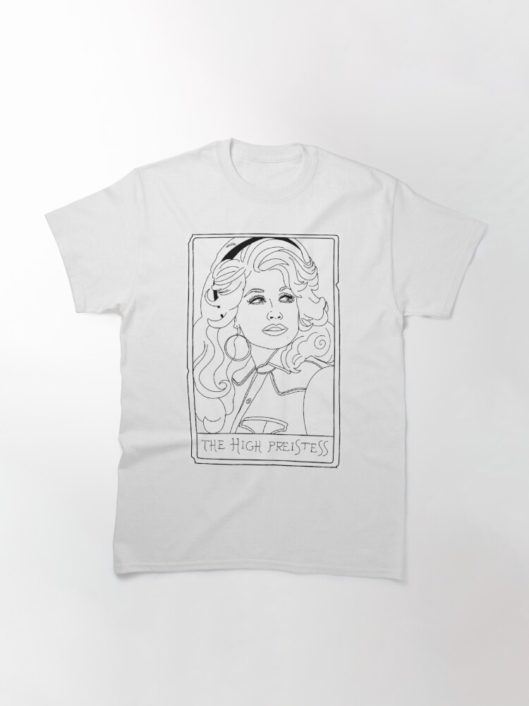 Discover Dolly Tarot Card Classic T-Shirt, Vintage Dolly Parton Tour Concert T-shirt