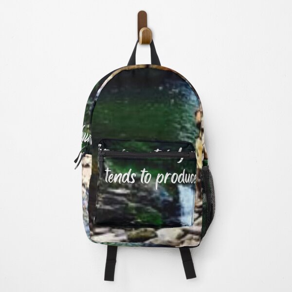 Item preview, Fly Fishing Inspirational Quote Trout Stream Waterfall designed and sold by OutdoorsZee1.
