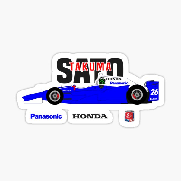 Takuma Sato (2017) Sticker