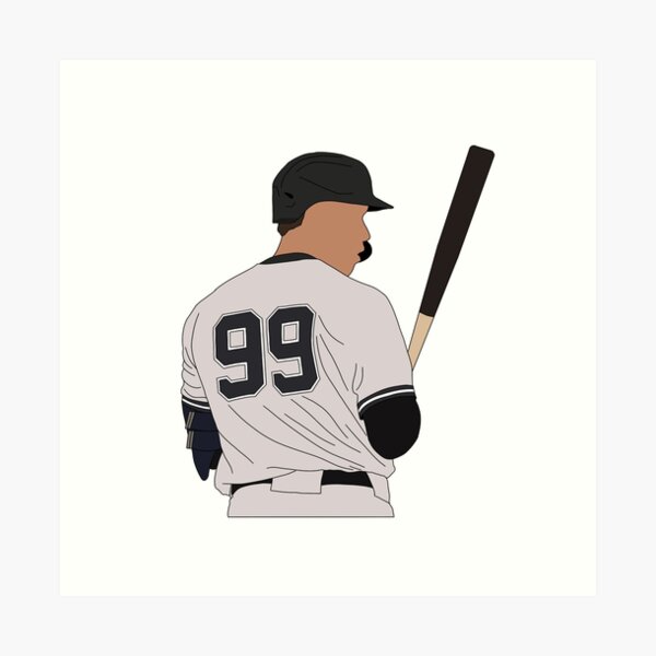 Yankees Aaron Judge #99 Wood Print