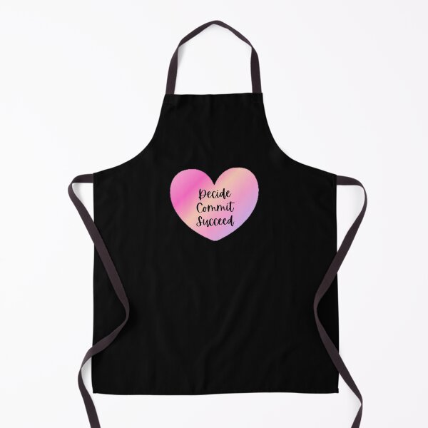 Item preview, Decide Commit Succeed The Best Teacher Pink Heart Design designed and sold by BestTeacher.
