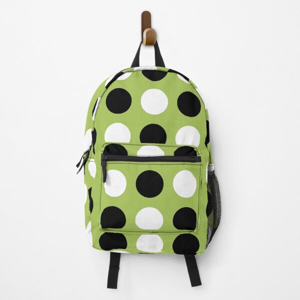 Artikelvorschau, Polka Dots Black White and Chartreuse entworfen und verkauft von tonymagnerart.