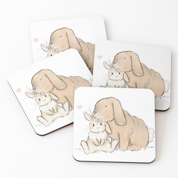 Item preview, Bunny bath time  designed and sold by Willow Grove Designs.