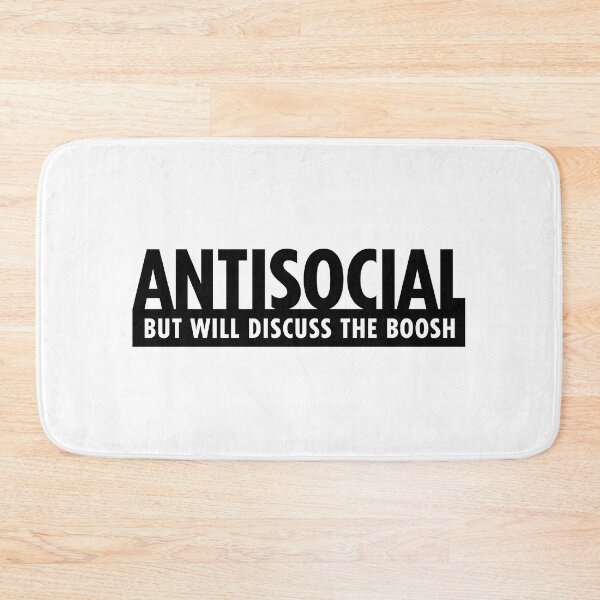 Item preview, Antisocial but will discuss the Mighty Boosh designed and sold by ThreadlyAndCo.