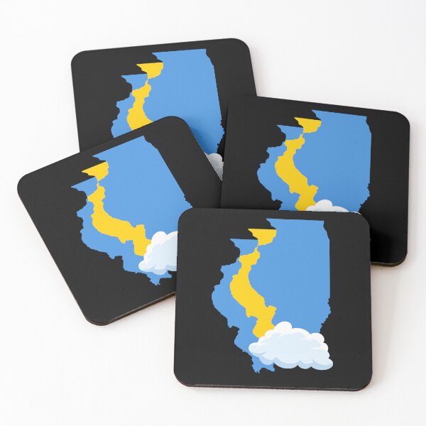 Item preview, Illinois Border, Sky designed and sold by LatterDaze.