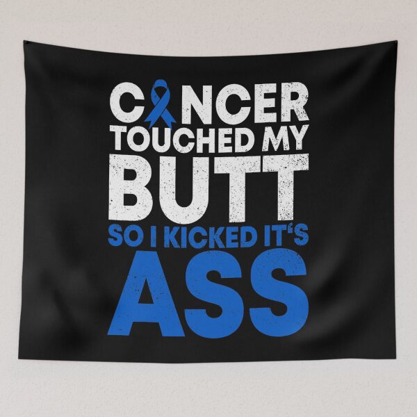 Item preview, Funny Colon Cancer Survivor Cancer Awareness Ribbon designed and sold by sizzlingbitter6.