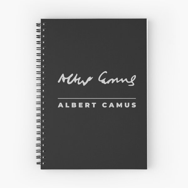 Item preview, Albert Camus signature t-shirt designed and sold by CMYKStudio.