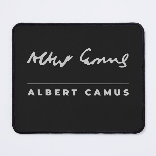 Item preview, Albert Camus signature t-shirt designed and sold by CMYKStudio.