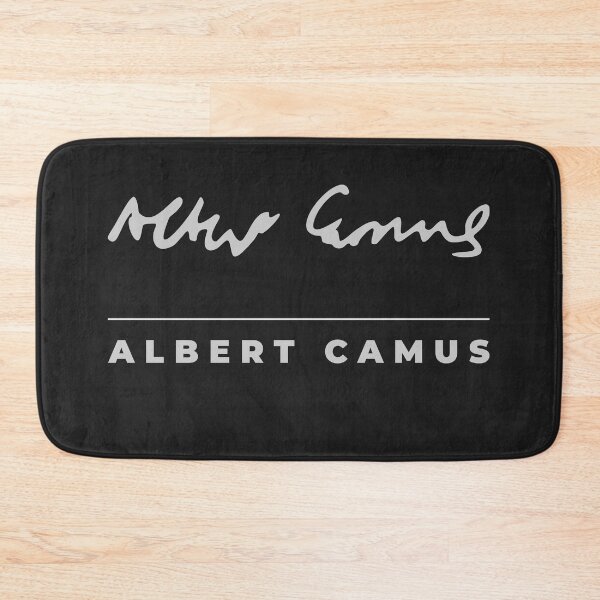 Item preview, Albert Camus signature t-shirt designed and sold by CMYKStudio.