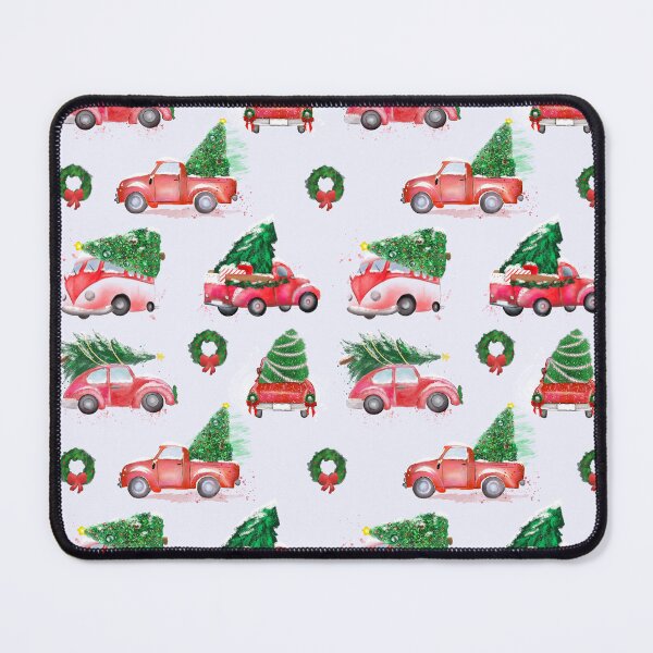 Item preview, Class Red Truck Holiday Pattern designed and sold by GladYoureHere.