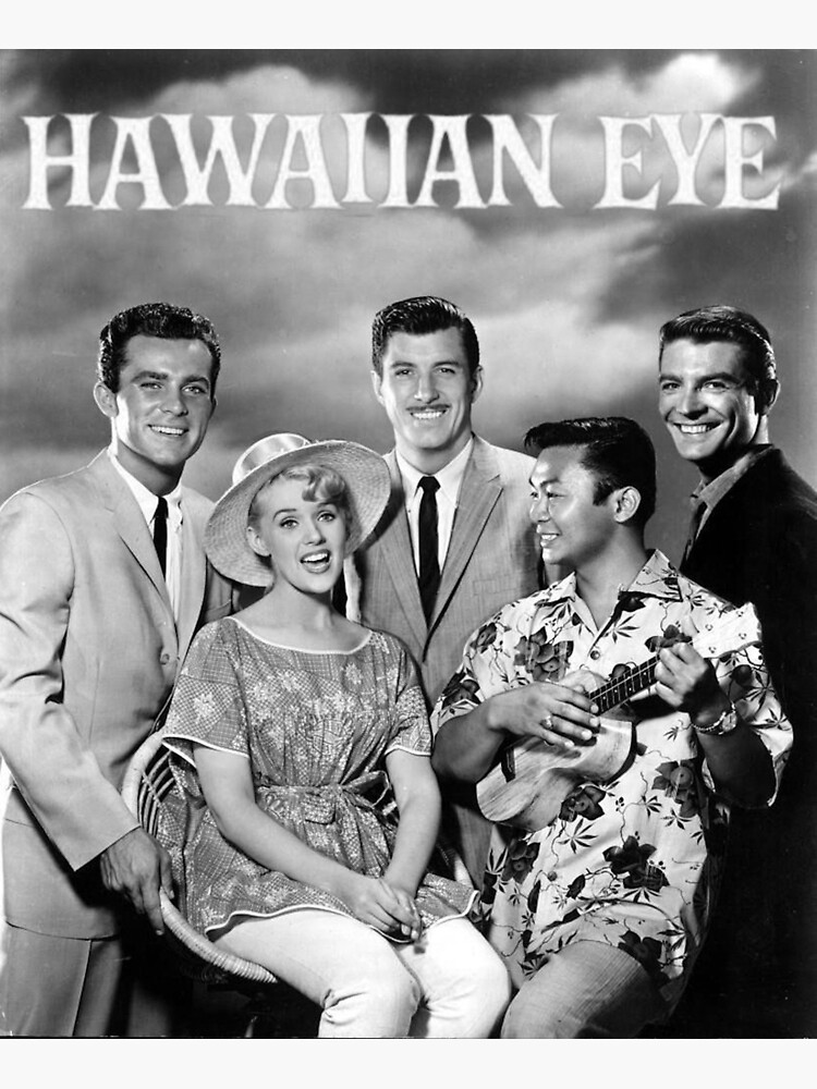 "Hawaiian Eye TV Show" Poster for Sale by davetimberwolf Redbubble