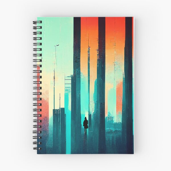 Item preview, Colorful Vertical Pattern with Silhouette [10] designed and sold by FreshAirShop.