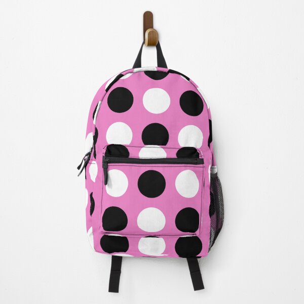Artikelvorschau, Polka Dots Black White and Pink entworfen und verkauft von tonymagnerart.