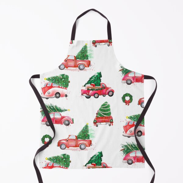 Item preview, Large Classic Red Truck Holiday Pattern designed and sold by GladYoureHere.