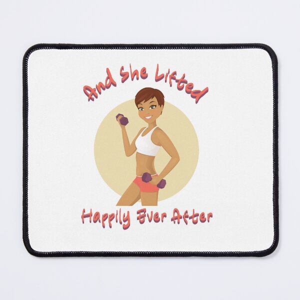 Item preview, And She Lifted Happily Ever After designed and sold by agelessfitfreak.
