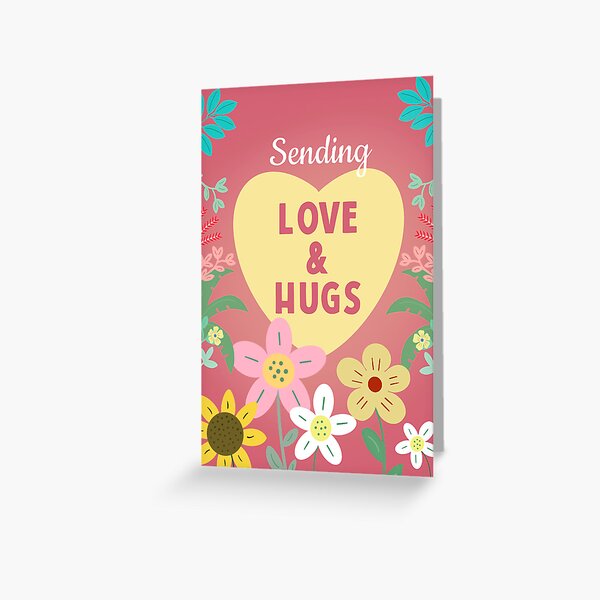 Love & Hugs Greeting Card