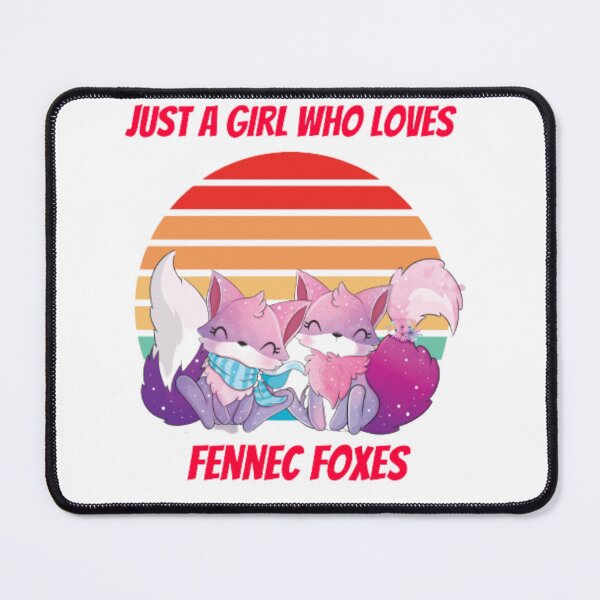 Item preview, just a girl who loves fennec foxes designed and sold by smilestarup.