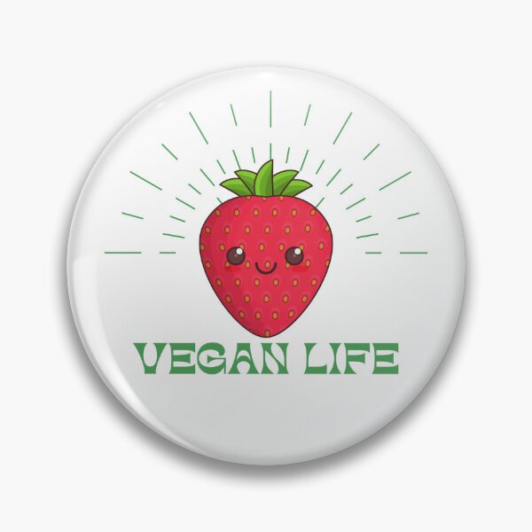 Item preview, vegan life strawberry designed and sold by mimirocker.