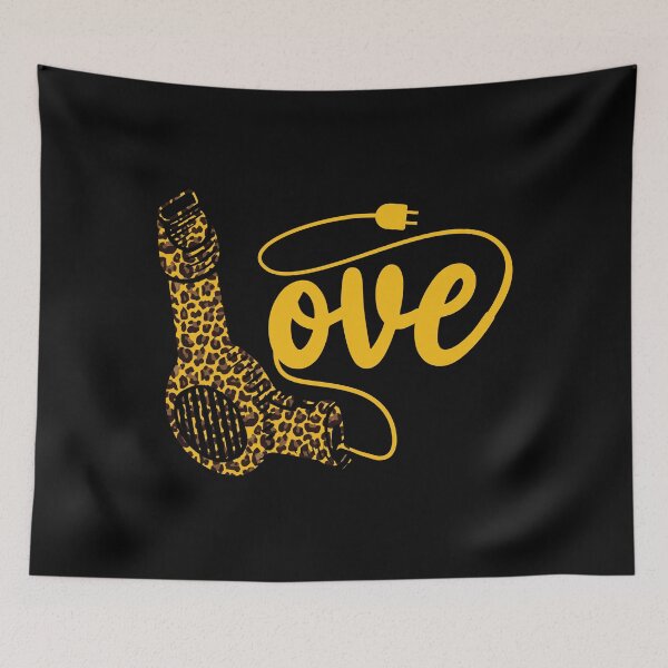 Item preview, Love Hairstylist Clothing His Her Gift Valentine Hair Dryer designed and sold by haselshirt.