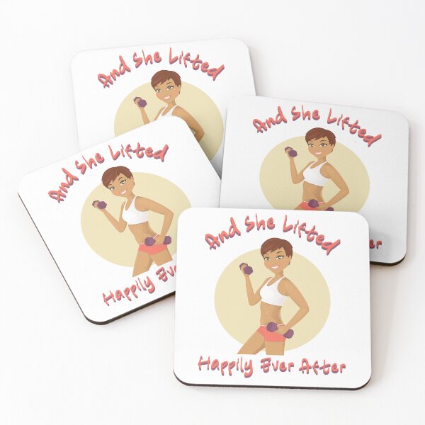 Item preview, And She Lifted Happily Ever After designed and sold by agelessfitfreak.