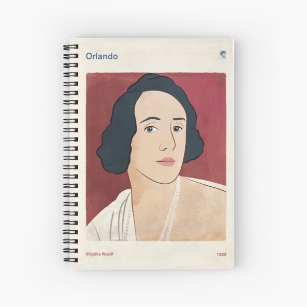 Item preview, Orlando by Virginia Woolf Literary Art for Book Lovers designed and sold by RedHillPrints.