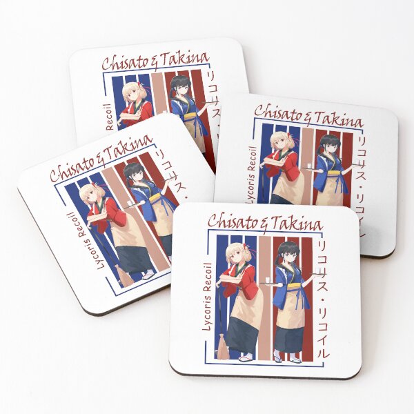 Item preview, Cute maids chisato and takina - Lycoris Recoil designed and sold by GuheheOtaku.