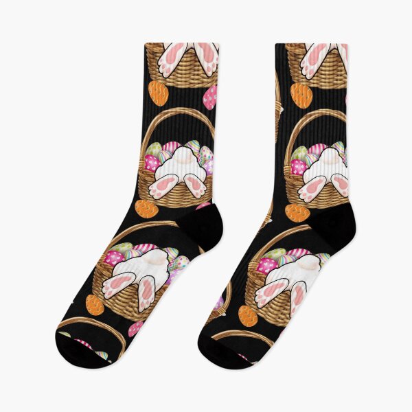 Item preview, Cute Bunny Rabbit Basket Easter Egg Hunting Boys Girls Kids designed and sold by haselshirt.