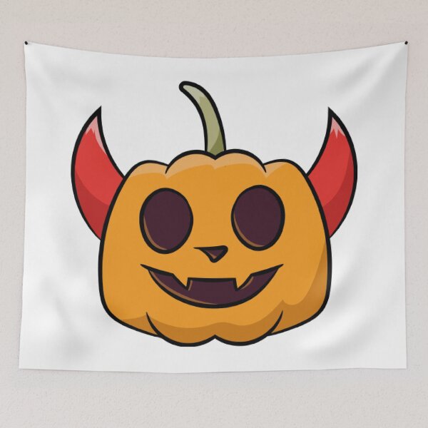 Item preview, pumpkin devil designed and sold by Sameh Messaoudi.