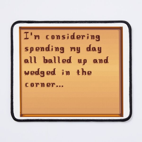 Item preview, Out of Context Stardew Valley Quotes: Krobus designed and sold by pearlxgirl.