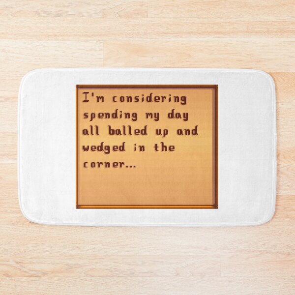 Item preview, Out of Context Stardew Valley Quotes: Krobus designed and sold by pearlxgirl.
