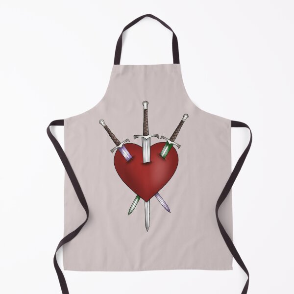 Item preview, genderqueer three of swords designed and sold by atlasbackache.