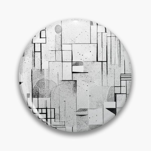 Item preview, Black & White Cubist Pattern [8] designed and sold by FreshAirShop.