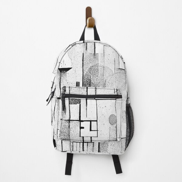 Item preview, Black & White Cubist Pattern [8] designed and sold by FreshAirShop.