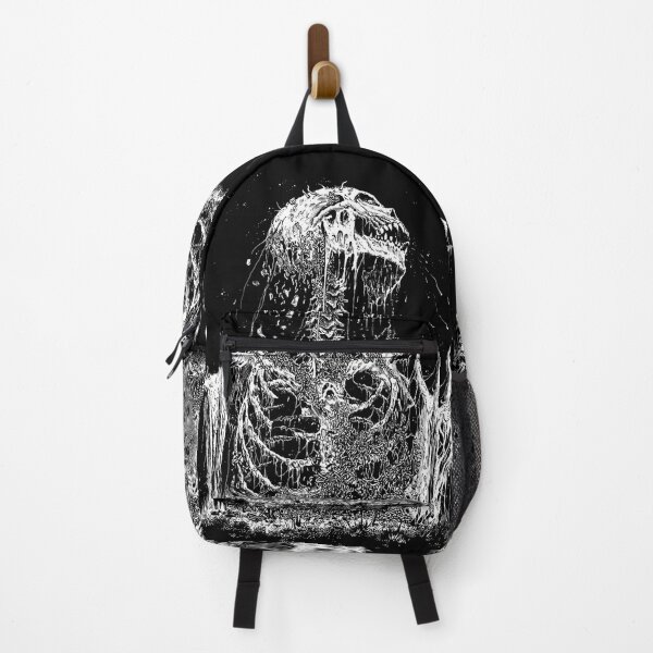 Item preview, Death Skeleton Awakening black & white designed and sold by DRK7DSGN.