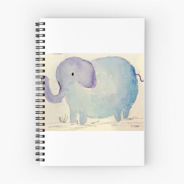 Item preview, Whimsical Elephant designed and sold by watercolorsLiz.
