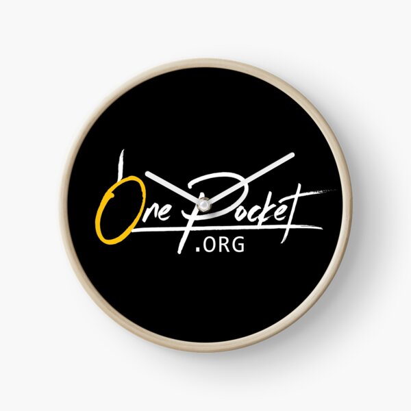 Item preview, OnePocket.org Logo on Black Background designed and sold by onepocket.