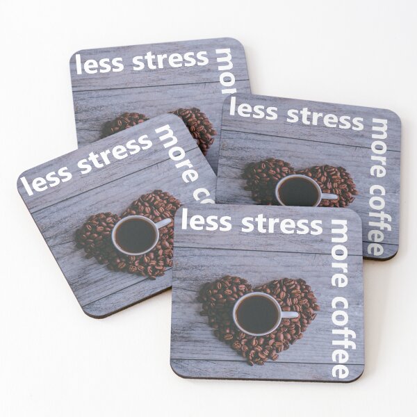 Item preview, Less stress more coffee designed and sold by oli-ml.