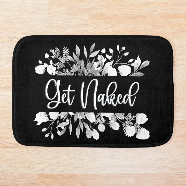 Item preview, Get Naked Rug designed and sold by BathHeaven.