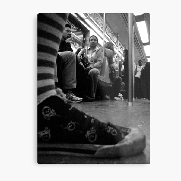 Visiting Normal Metal Print