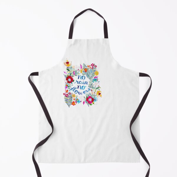 Item preview, No Rain No Flowers Botanical Watercolor  designed and sold by GladYoureHere.