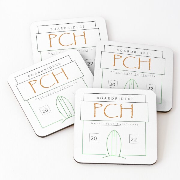 Item preview, Surf PCH Sticker designed and sold by tidalstock.