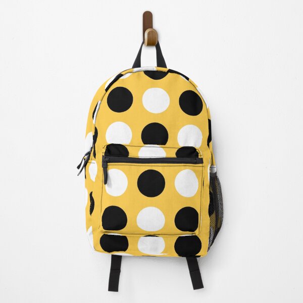 Artikelvorschau, Polka Dots Black White and Yellow entworfen und verkauft von tonymagnerart.