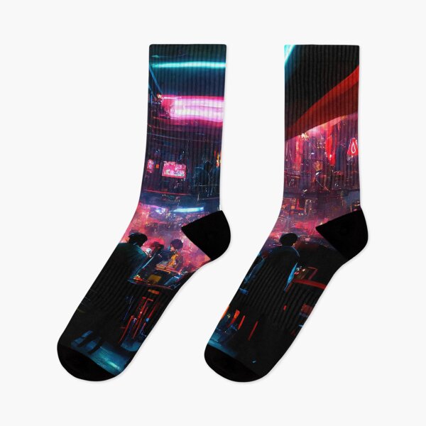 Item preview, Cyberpunk Bar Scene designed and sold by almodozo.